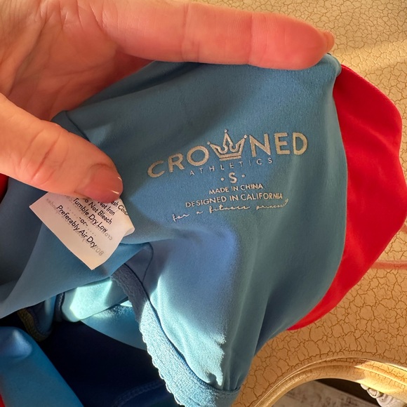 Snow White inspired Workout top from Crowned Athletics - Picture 6 of 6